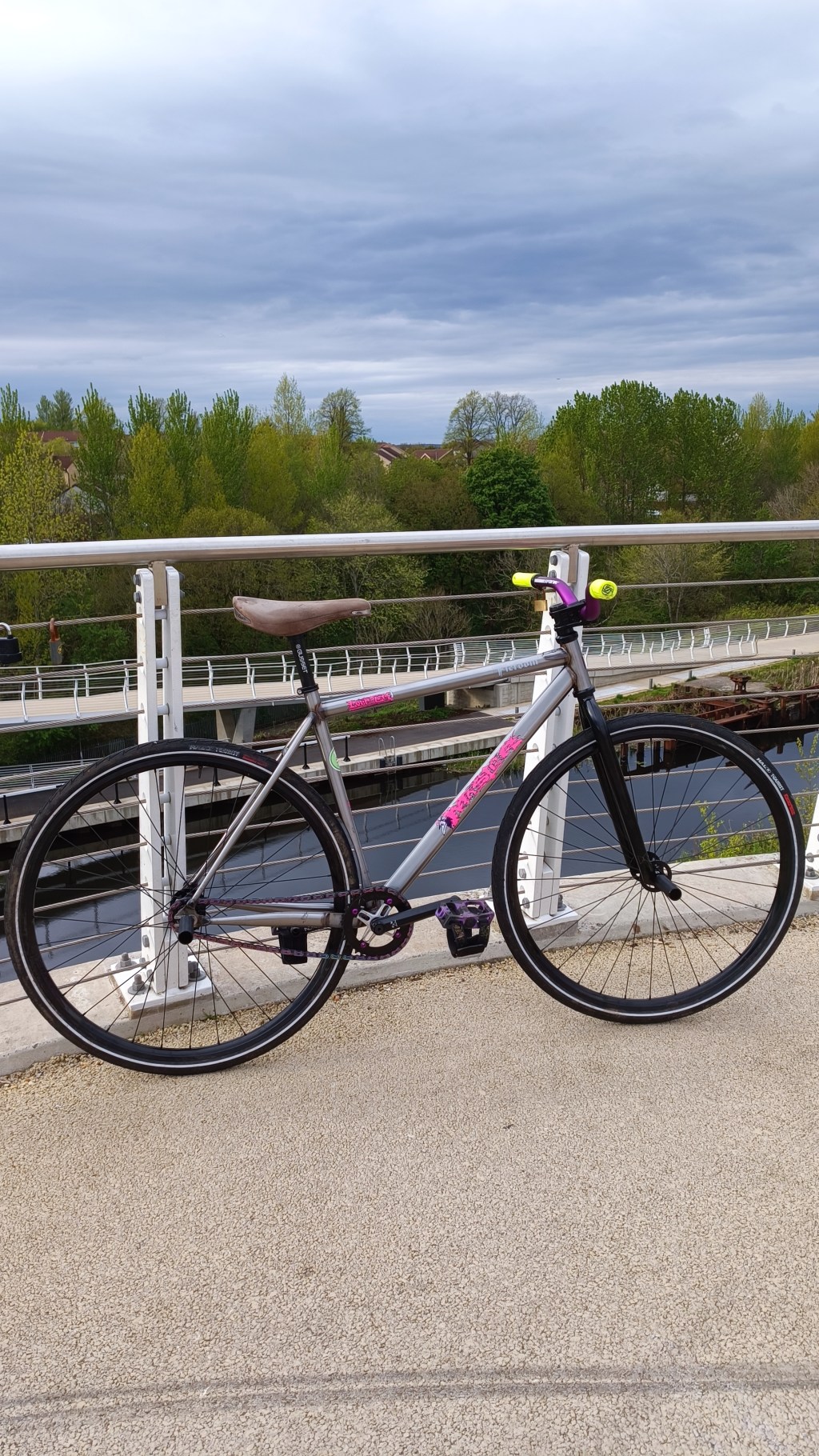 Put Pegs on a Track&nbsp;Bike
