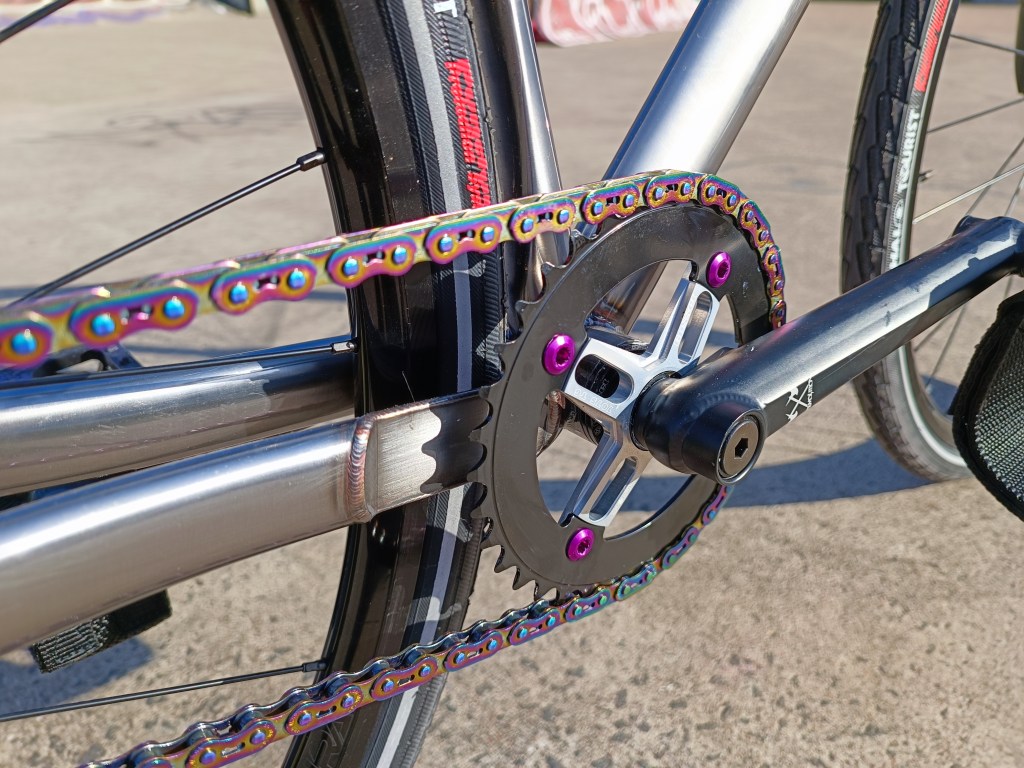 fixie bike drivetrain